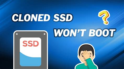 cloned disk wont boot|make ssd bootable after cloning.